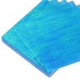 thumbnail image 1 of Uxcell 75 Hojas de Papel de Origami Brillante de 6x6 Pulgadas, Papel Cuadrado Brillante y Centelleante de 15x15cm, Papel Iridiscente para Manualidades y Decoración, Azul Oscuro, 1 of 6