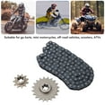 thumbnail image 4 of 116 Links T8F Chaîne d'Entraînement, Pignon Stable de Performance T8F 11T pour Mini Motos, 4 of 8