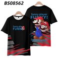 thumbnail image 3 of NS4 Super Mario Bros Camiseta Anime Unisex Manga Corta Tops Niño Adulto Casual Gráfico Tee Luigi 3D Camisa Talla Grande SN4, 3 of 4