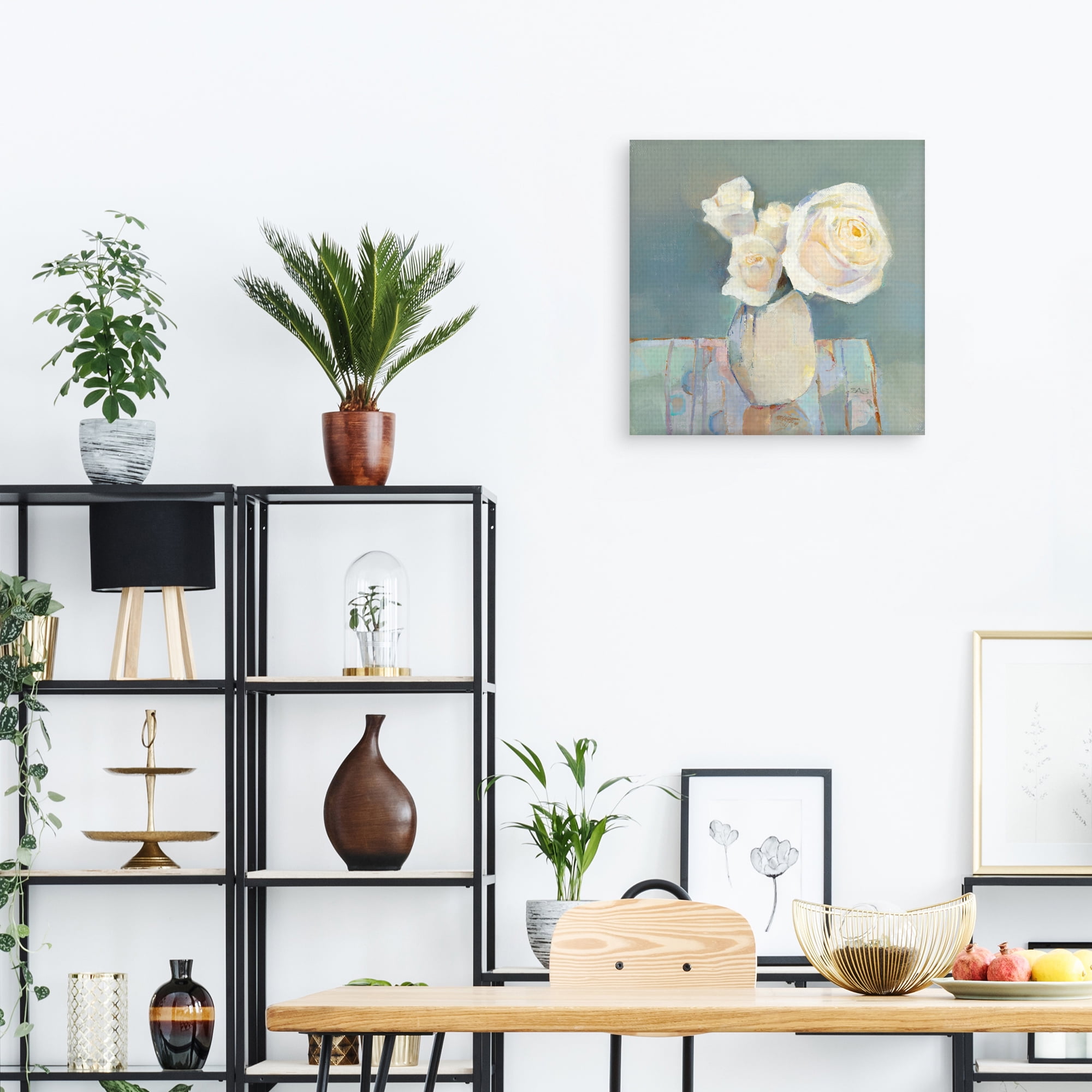 Weekend Roses I by Sarah Simpson Canvas Art Print
