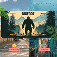 thumbnail image 5 of 1 Pcs 2D Flat License Plate Covers & Frames, Bigfoot For Decorative Front, Waterproof For Decoration Aluminum License Plate Covers & Frames Cover For Men Women, 12" X 6", 5 of 7
