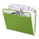 thumbnail image 1 of Archivo Expandible Oxford, tamaño carta, color verde, 5 divisiones, ventana y bolsa frontal, con cierre., 1 of 3