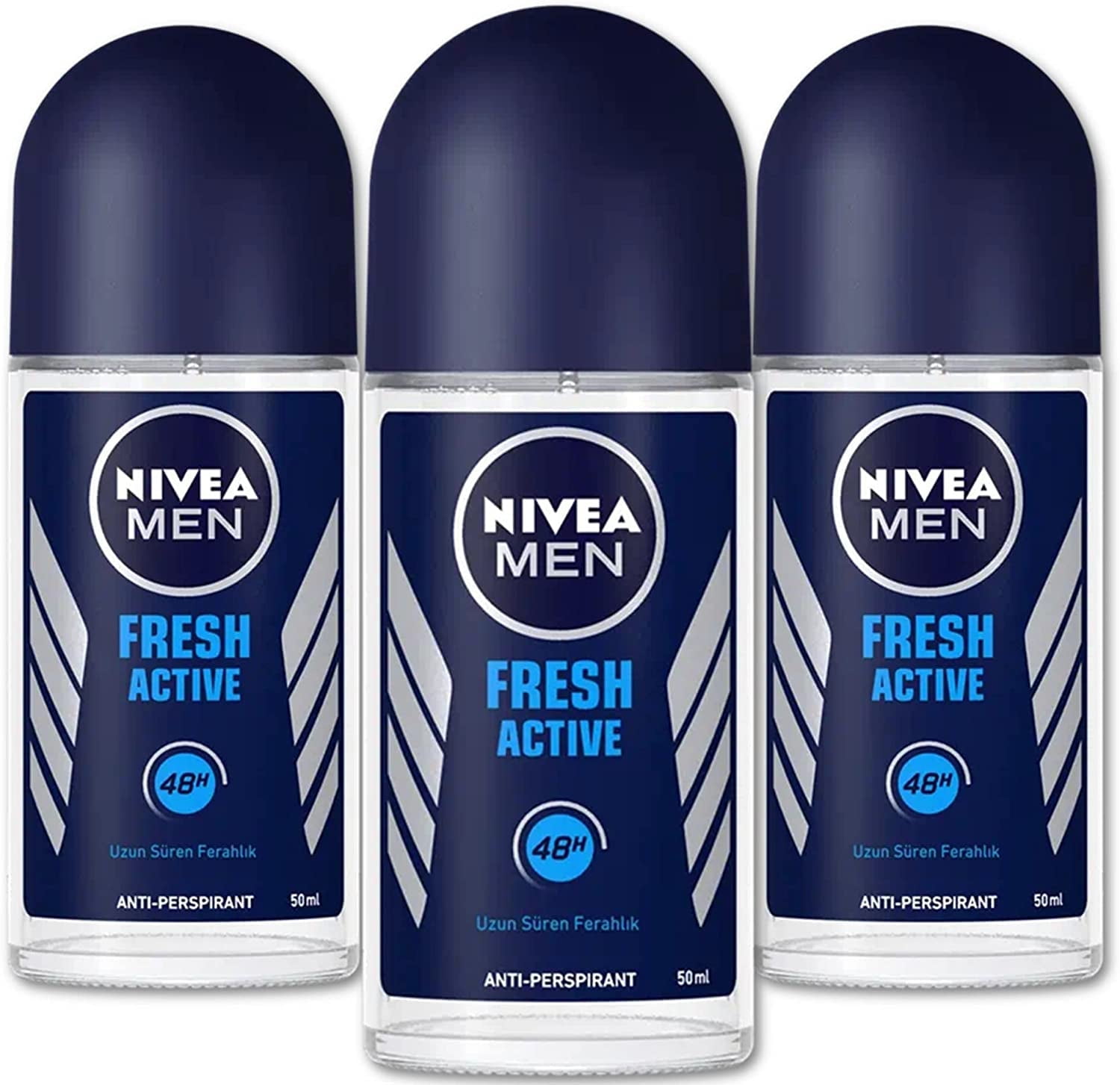 Nivea Fresh Active, Roll-On – Free Alcohol, Antiperspirant