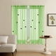 thumbnail image 4 of Uuiauoio Butterfly Window Panels Drapes Curtains Sheer Voile Tulle 39.37×51.18in Door Window Sheer Curtain Panel Butterfly Print Sheer Curtains for Bedroom Living Room Balcony, 4 of 7