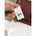 thumbnail image 4 of Michael Kors Womens Carmen XS Leather Pouchette Shoulder Bag 35F2GNMC0L-001 (Black), 4 of 6