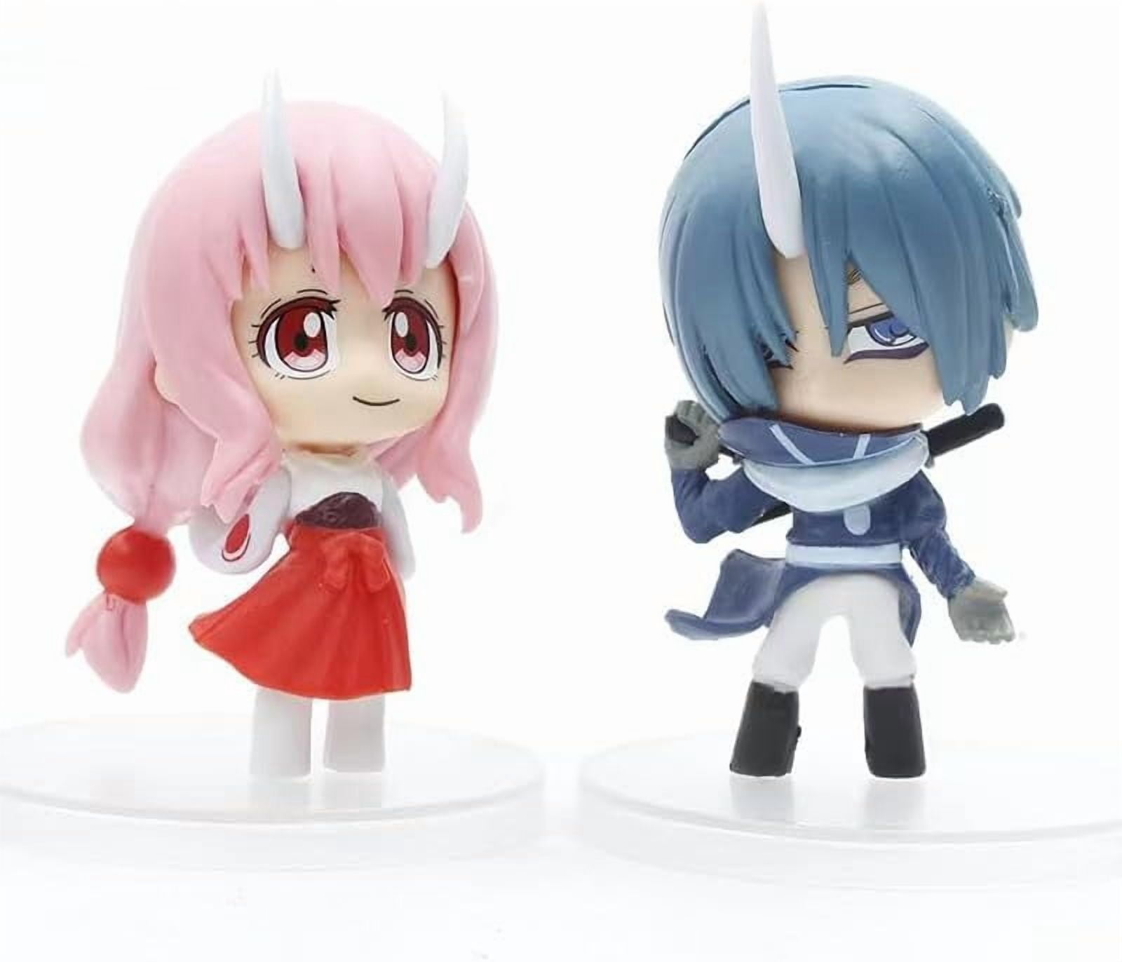 Newly Slime Figure Q Version Standing Slime Action Figures 8cm/3.1inch Handmade PVC Character Statue Decoration for Anime Fans Gifts