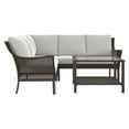 thumbnail image 2 of HOMETRENDS Belmont 4-Piece Patio Sectional Set, 2 of 7