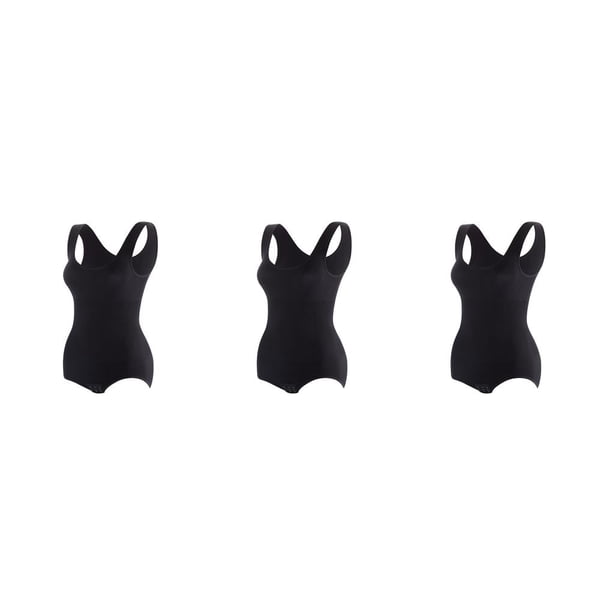 Qarigey Body de mujer Sexy sin mangas cuello mono sin costuras camisola de embarazo mameluco adelgazante ropa XL/2XL XL/2XL 3Conjunto