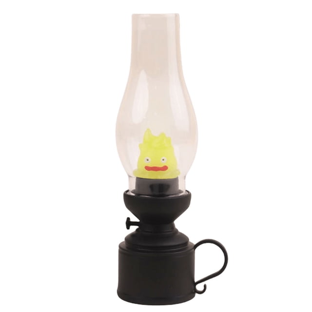 Calcifer Lámpara de noche vintage de dibujos animados lámpara de noche lámpara de ambiente para regalos de niños