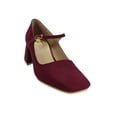 thumbnail image 1 of ZAPATILLA DE VESTIR DE NOBUCK VINO MARCA LEON AG06, 1 of 4