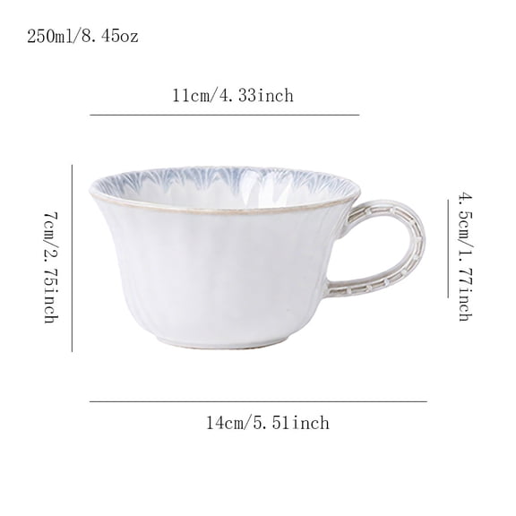 Ceramic cup Coffee cup Water cup Mug Tea cup Cup With lid No lid For tea Meeting room Office Personal Dedicatedstyle