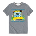 thumbnail image 2 of Pete The Cat - Wheels On The Bus Multi - Toddler Short Sleeve Graphic T-Shirt, 2 of 6