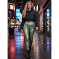 thumbnail image 2 of Set de 2 Leggins Moda Elegante Casual Mujer Mallones Vinipiel, 2 of 5