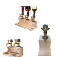 thumbnail image 5 of Bewildely Grifo de vino de madera, dispensador de whisky, grifo de una sola cabeza, soporte para licor, dispensador de bebidas para fiestas, decoración de Kits de equipo de elaboración de vino No.2 Bewildely HA027241-02, 5 of 5