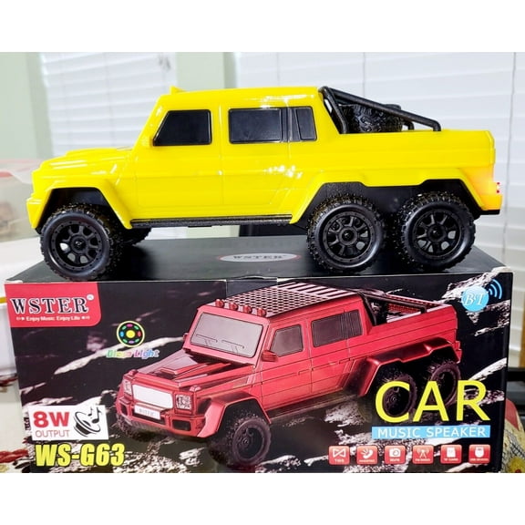 Bluetooth Speaker WSTER Truck Music Car Rechargeable Loud with FM radio & USB Support