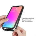 thumbnail image 3 of Allytech for iPhone 14 Pro Max Case with Tempered Glass Screen Protector, Slim Fit Two Layer Drop Protection Shockproof Clear Hard Back Case for Apple iPhone 14 Pro Max 6.7" 2022, Lightblue, 3 of 9
