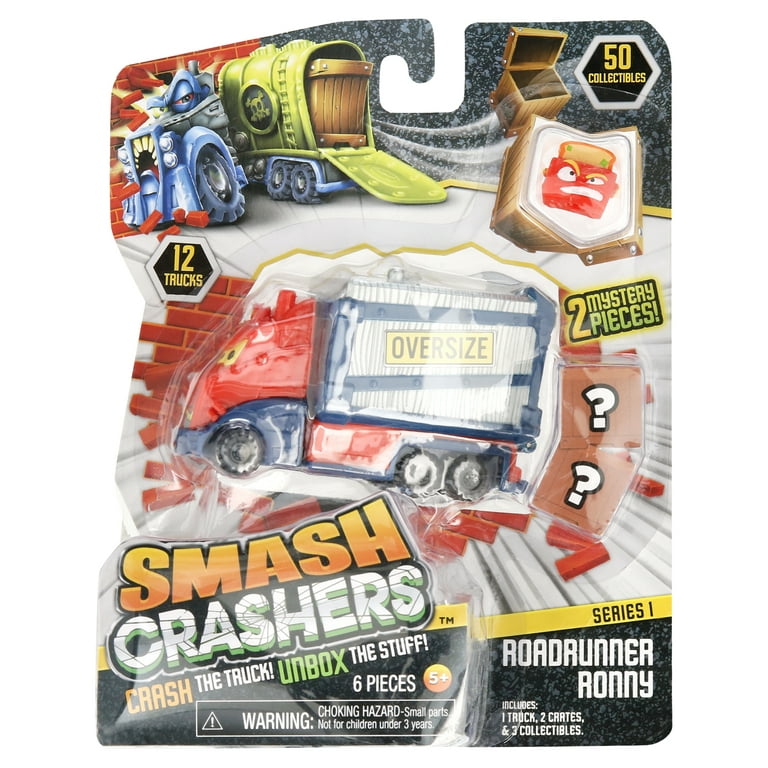 Smash Crashers Series 1 Roadrunner Ronny 2 Blind Boxes