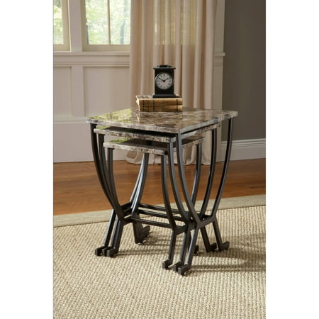 Hillsdale Monaco Nesting Tables in Matte Espresso Finish