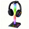 thumbnail image 1 of RGB Gaming Headset Stand LANVIA w/ 10 Lighting Modes, 1 of 8