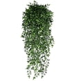thumbnail image 2 of 2PCS Artificial Hanging Plants for Outdoors, Fake Green Hanging Plants Outdoor UV Resistant Faux Realistic Silk Plants for Planter Porch Garden Balcony Yard Indoor, 2 of 6