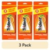 (3 pack) Trident Tropical Twist Sugar Free Gum, Value Pack, 8 Packs of 14 Pieces (112 Regular Size Pieces)
