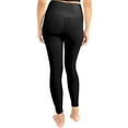 thumbnail image 6 of Women's Kadi Brand Black UCLA Bruins Buttery Soft Midi Bra & Leggings Set, 6 of 6
