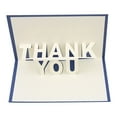 thumbnail image 2 of Meiiso 3D Creative Greeting Card Party Greeting Card, Three Greeting Card Handmade Thank You Card for Day Blue Creative Papercraft, 2 of 9