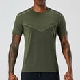 thumbnail image 2 of Mens Cooling Short Sleeve Shirts Lightweight Quick-Dry Athletic T-Shirts Outdoor Comfy Breathable Crewneck Tees For Gym, 2 of 6