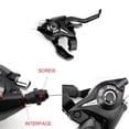 thumbnail image 4 of Palancas De Cambio De Bicicleta De Aleación De Aluminio 3X7/ 3X8 Accesorios De Velocidad Para Mtb Plegable De Carretera De Montaña 1 Par Yuarrent OD015755-01, 4 of 6