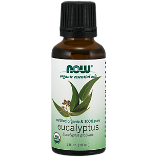 Organic Eucalyptus 100 Pure Essential Oil (1 Fluid Ounce)