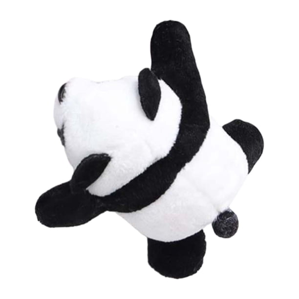 Decoración trasera de coche Muñeca Adorno de coche Regalos creativos Muñeca Divertida Diversión Montar y Panda