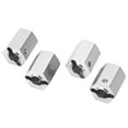 thumbnail image 1 of 12mm Hex Wheel Hubs Adapters, Replacement Hex Hubs Drive Adapter Easy To Install Aluminum Alloy Stable Accurate Size  For 1/10 Remote Control Car  Silver, 1 of 8