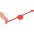 thumbnail image 4 of Juego de flechas de tablero Spinner Game Engaging, 2 unidades, Enyolidimk White, 4 of 6