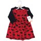 thumbnail image 2 of Hudson Baby - Conjunto De Vestido Y Cárdigan De Algodón Para Niña, Diseño De Oso De Alce Rojo, 3 Niños Pequeños, 2 of 3