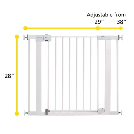 Safety 1st - Easy Install Auto-Close Gate - White