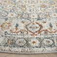 thumbnail image 3 of SAFAVIEH Avalon Jillian Floral Polyester Area Rug, Ivory/Light Blue, 6'7" x 6'7" Round, 3 of 10