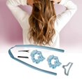 thumbnail image 4 of Diadema con Varilla Salvador para Rizar el cabello Azul clip, 4 of 9