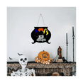 thumbnail image 4 of Letrero de puerta de Halloween con olor a niños, letrero colgante para puerta de entrada, puerta de madera de Halloween, 4 of 6