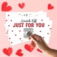 thumbnail image 2 of Koyal Wholesale 60 Pre-Printed DIY Scratch-Off Vouchers Couples Date Cards, Hearts, Valentine's Day Love Coupons, 2 of 5