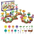 thumbnail image 4 of ABPWLY 272 Pcs Flower Garden Building Toys, Gardening Pretend Toys for Kids Age 4-7 Year Old Flower Building Toy Set for Brain Development and Preschool Educational, 4 of 7