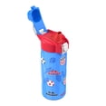 thumbnail image 3 of Zak Designs US Soccer 25oz Durable Plastic Jubilation Water Bottle with Handle, Blue, 3 of 7