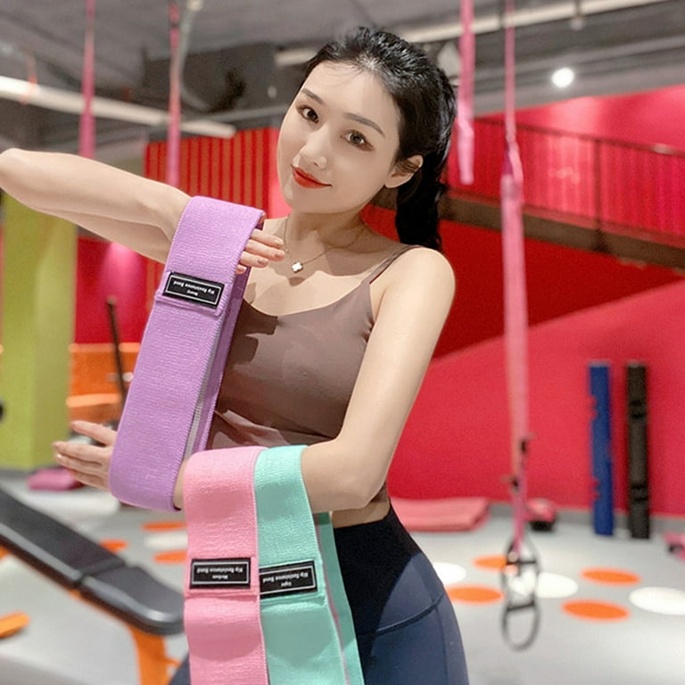 Resistance Bands for Legs and Butt Fabric Exercise Loop Bands Yoga Pilates Rehab Fitness