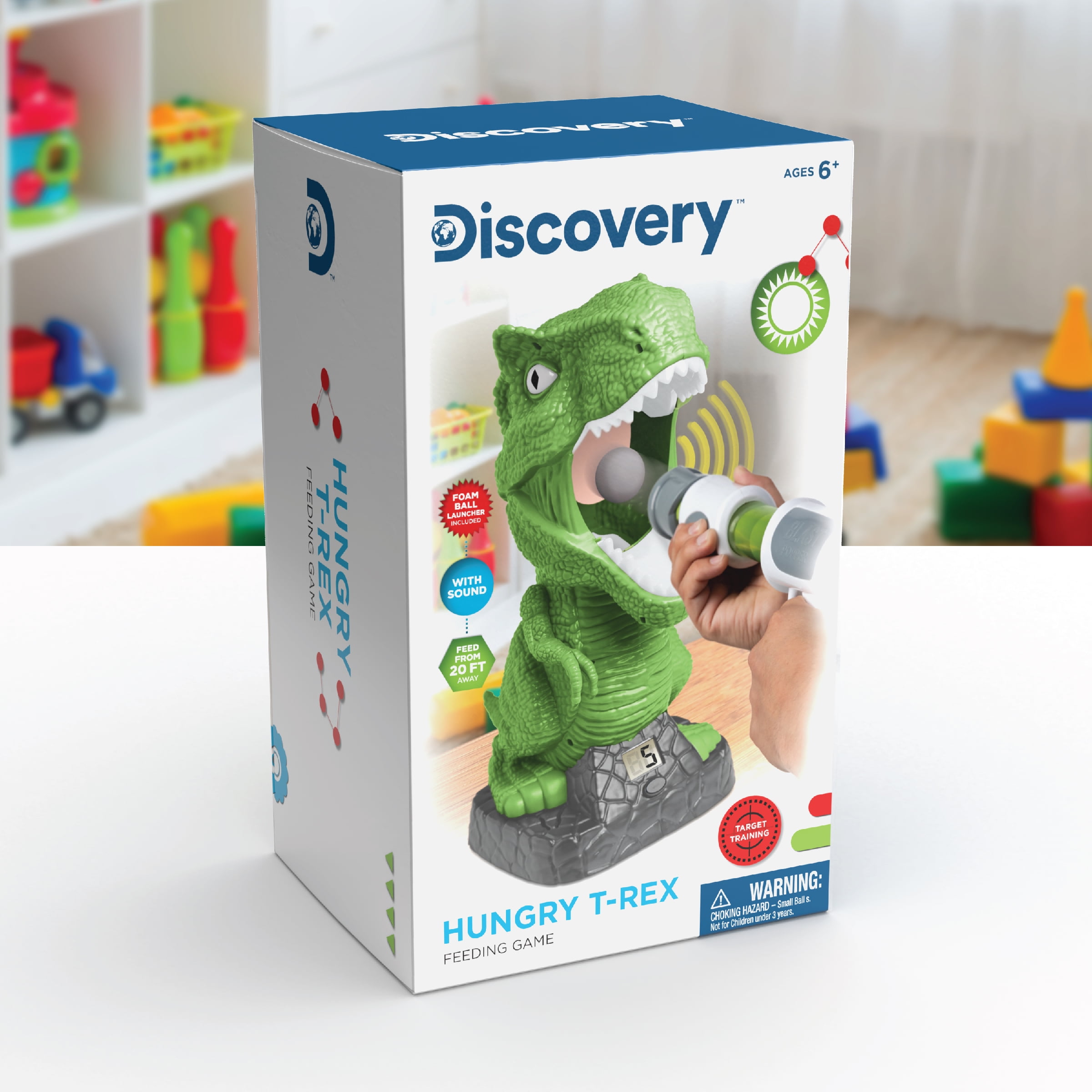 Hungry T Rex (Works) Dinosaur for Discovery Kids Feeding Game - Incomplete.