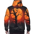 thumbnail image 7 of Daiia Yellow Castle Sunset Tree for Men's Fashion Hoodies & Sweatshirts with Kangaroo Pocket Hooded Sweatshirt Breathable & Moisture Wicking-3X-Large, 7 of 7