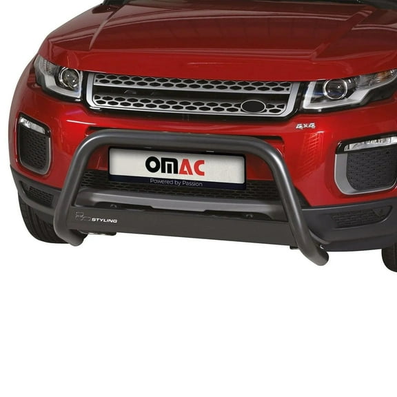 Bull Bar Push Front Bumper for Land Rover Range Rover Evoque 2016-2019 Black