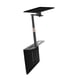 thumbnail image 5 of Soporte para proyector de altura ajustable para escritorio, metal negro, fácil instalación Cabezal de trípode pequeño, 5 of 7