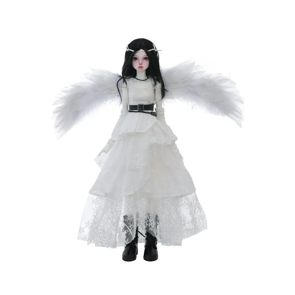 BJD Doll 1/4 Punk Rock Angel Gothic Doll Resin BJD Figures Celia L Full Set Collectible Doll Articulated Dolls