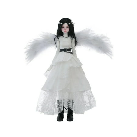 BJD Doll 1/4 Punk Rock Angel Gothic Doll Resin BJD Figures Celia L Full Set Collectible Doll Articulated Dolls