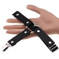 thumbnail image 3 of Ayyufe Women's Elasticity Heart Faux Leather Tight Suspender Punk Garter Belts, 3 of 4