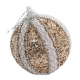 thumbnail image 1 of 8cm Sparkling Festive Foam Tree Hanging Ornament for Holiday Season Home and Party, 1 of 3